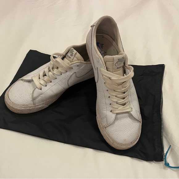 Nike NBA blazer low white mens size 8.5 - Picture 5 of 5